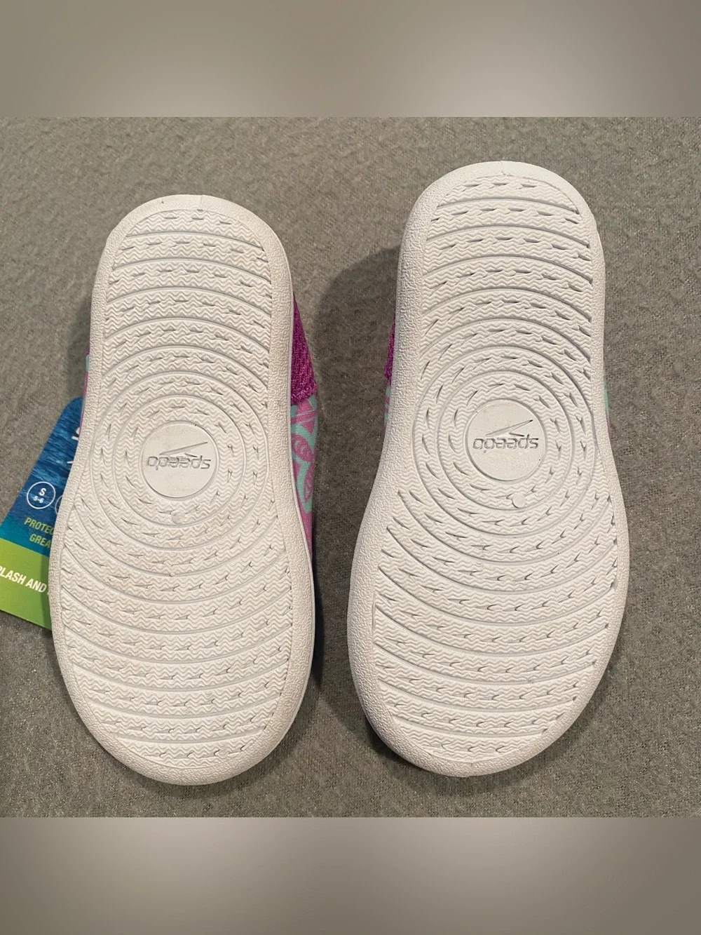 Speedo Splash & Sun Bootie Kids Size S (5-6) Neon Violet Water Shoes